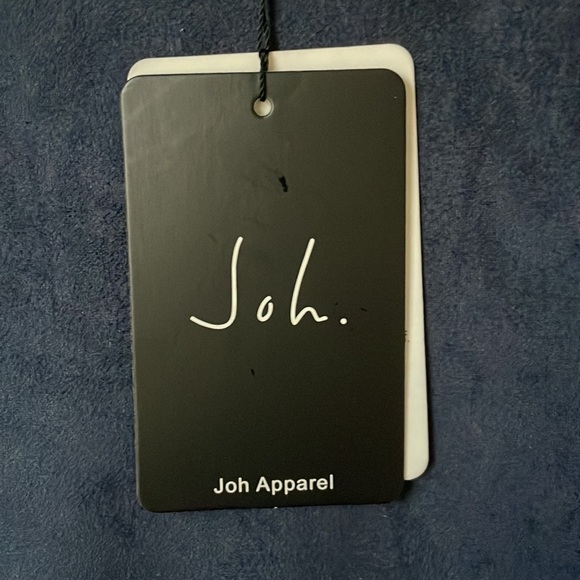 NWT Joh Apparel Size Small Faux Suede Navy Alize Tunic Dress - Picture 9 of 13